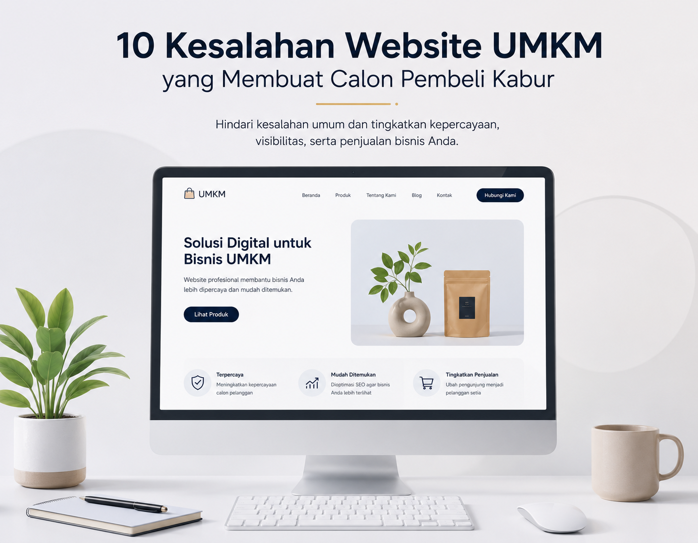 10 kesalahan website umkm yang membuat pembeli kabur