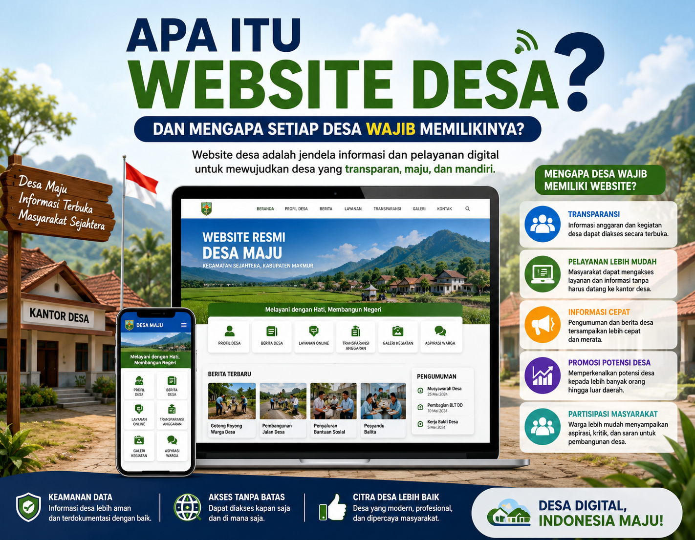 Azizan :: apa itu website desa dan manfaatnya untuk desa