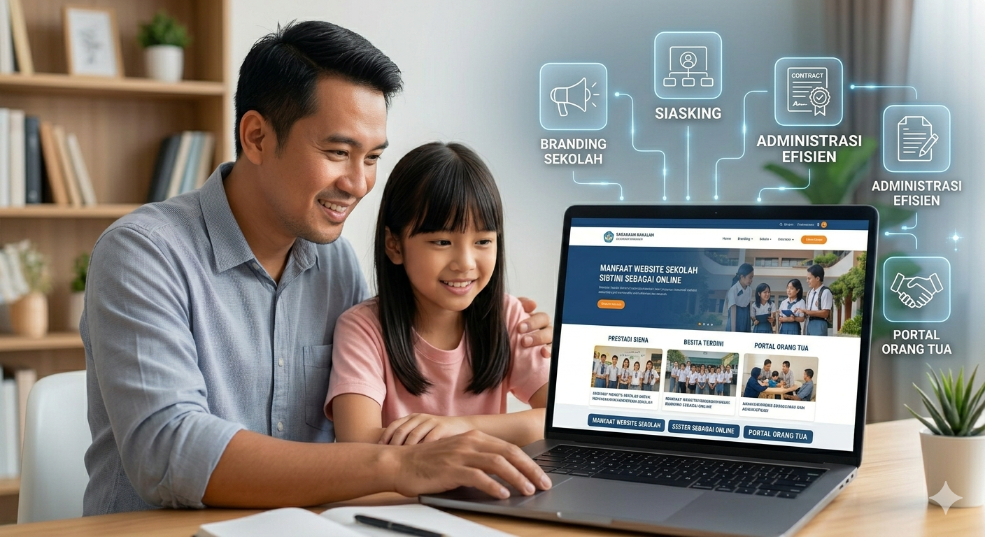 Manfaat website sekolah untuk meningkatkan branding dan administrasi sekolah